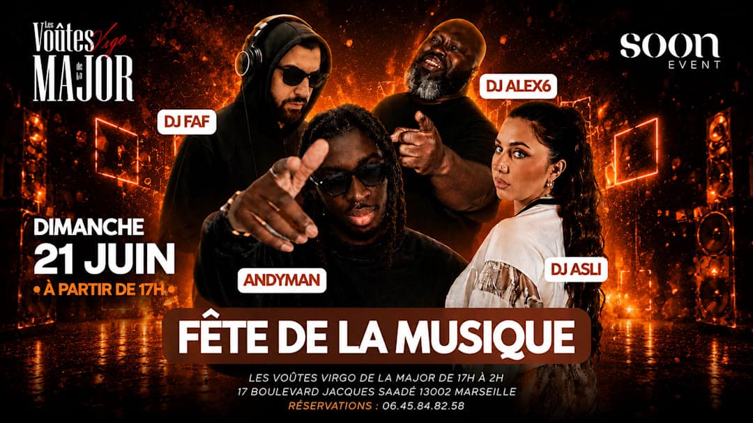 FÊTE DE LA MUSIQUE aux Voûtes Virgo