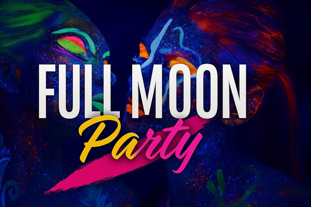FULL MOON fluo party