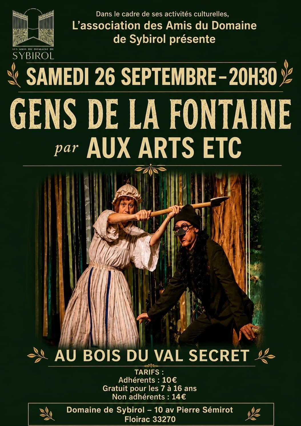 Gens de La Fontaine - Au bois du val secret