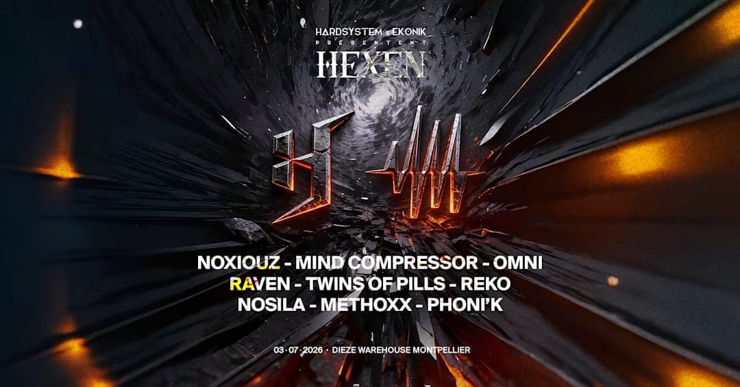 HARDSYSTEM x EKONIK : HEXEN