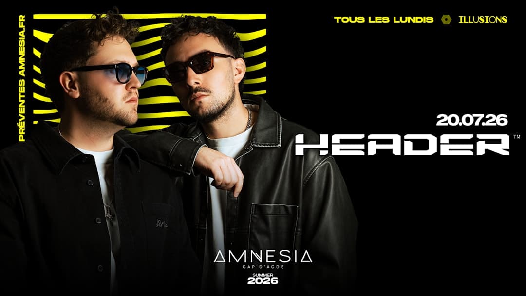 HEADER @ AMNESIA
