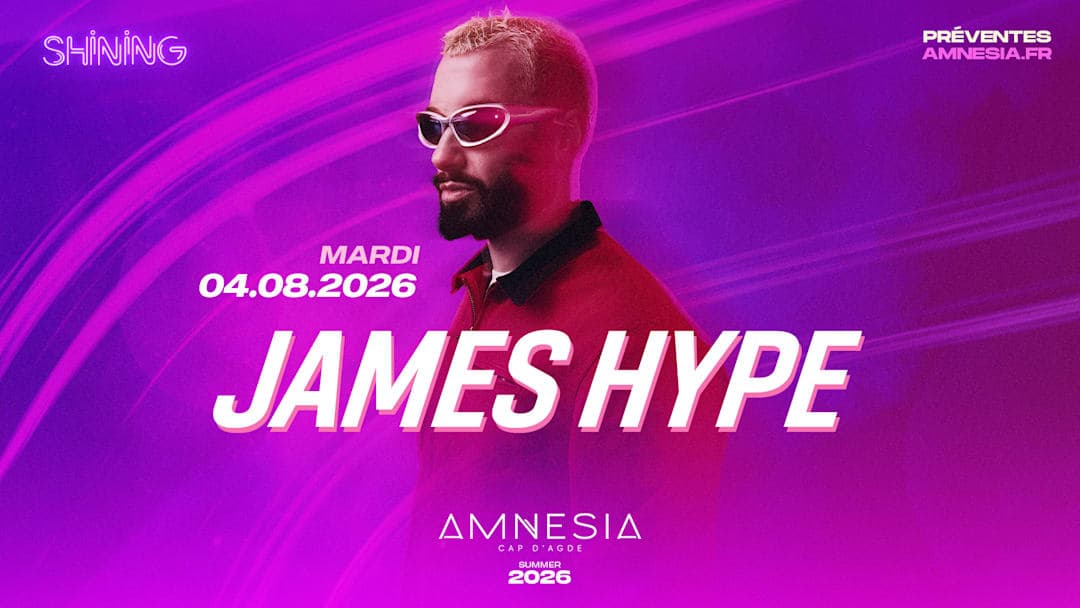 JAMES HYPE @ AMNESIA