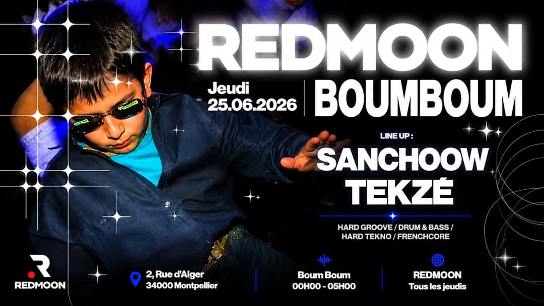 JEUDI REDMOON AU BOUMBOUM (centre ville) #3
