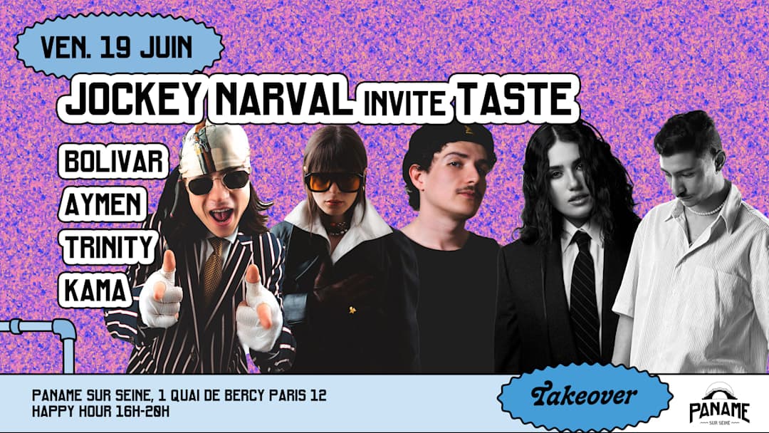 JOCKEY NARVAL invite TASTE