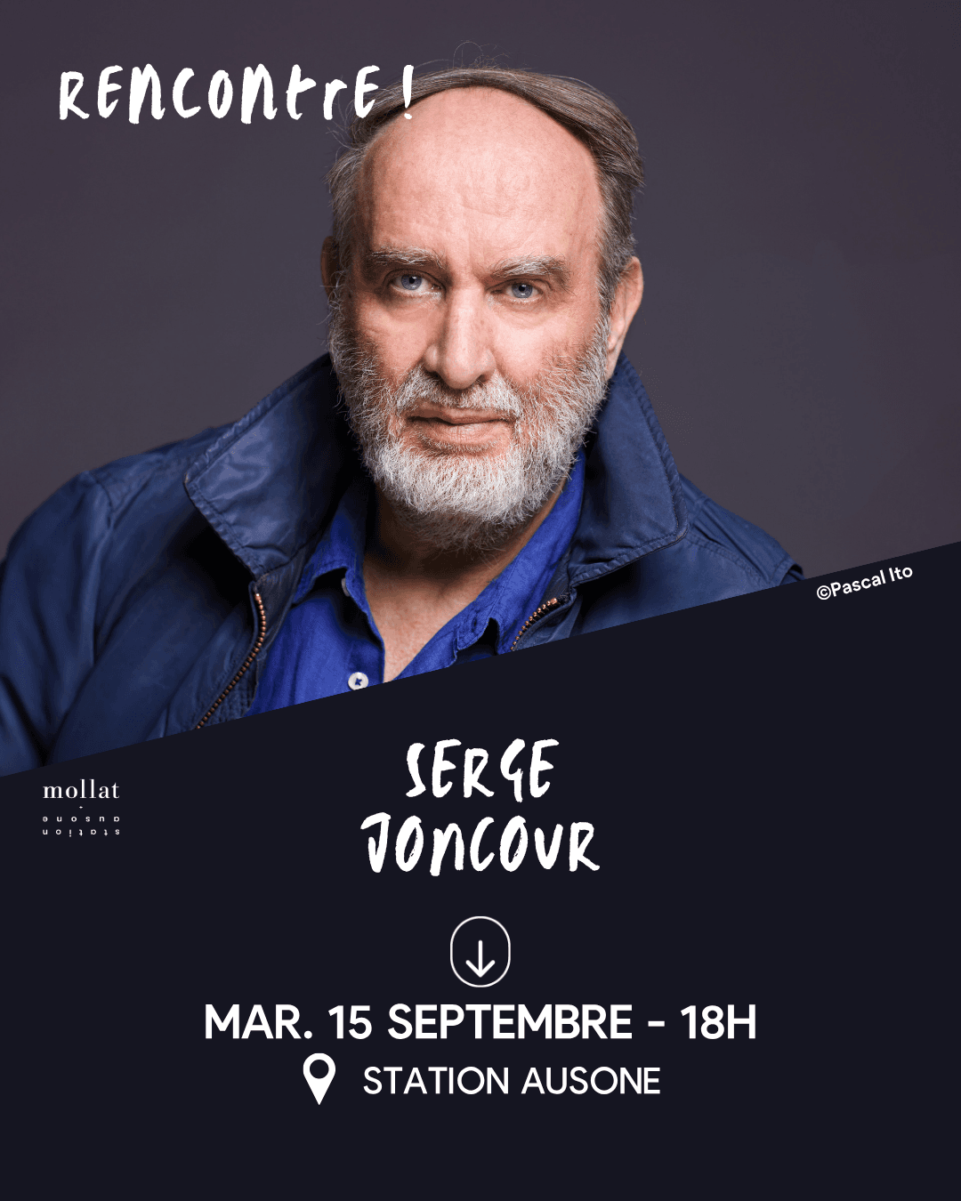 Rencontre avec Serge Joncour