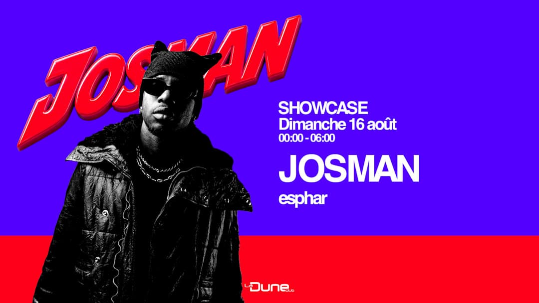 JOSMAN - DIMANCHE 16/08