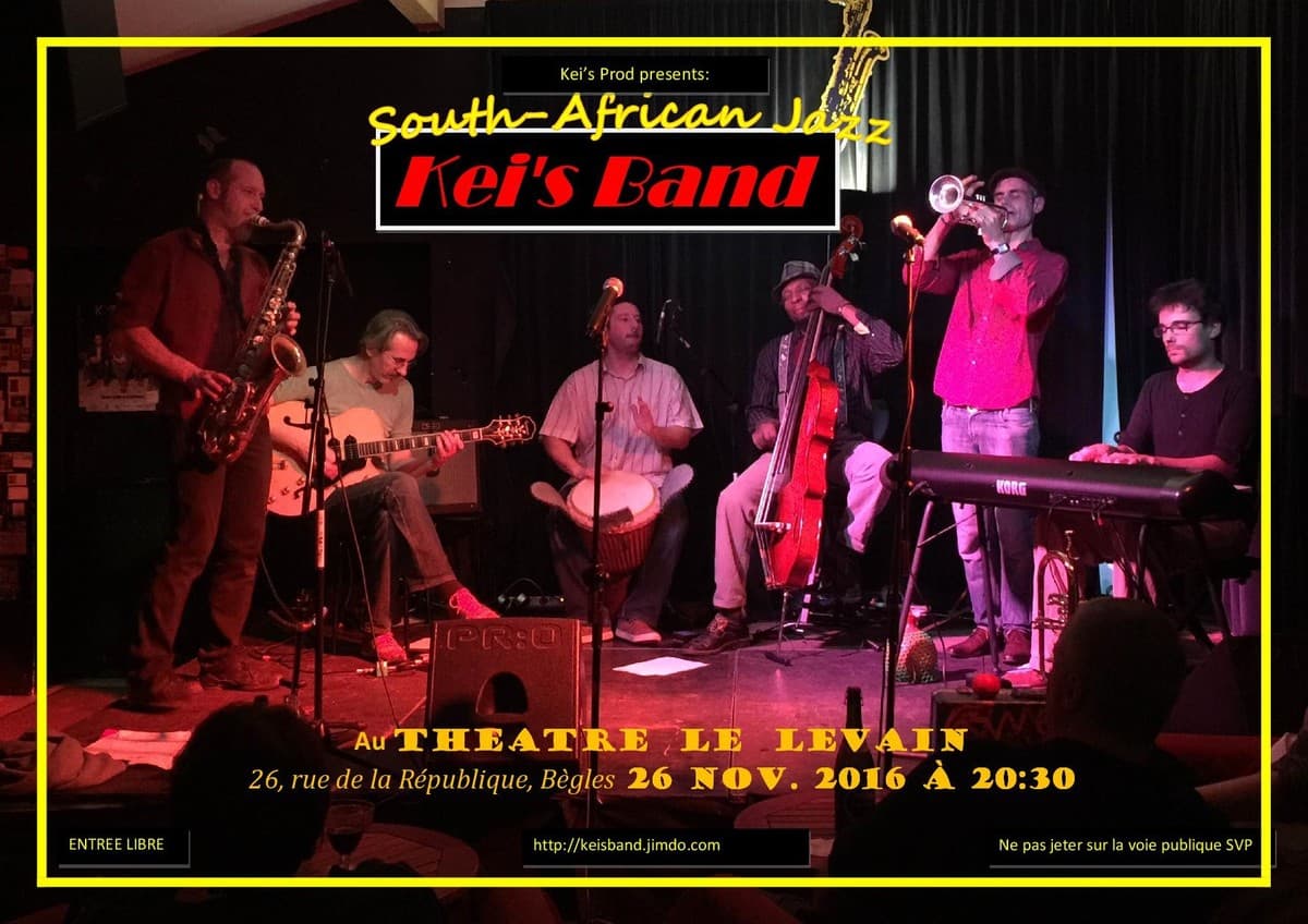 Kei's Band : un bout d'Afrique du Sud