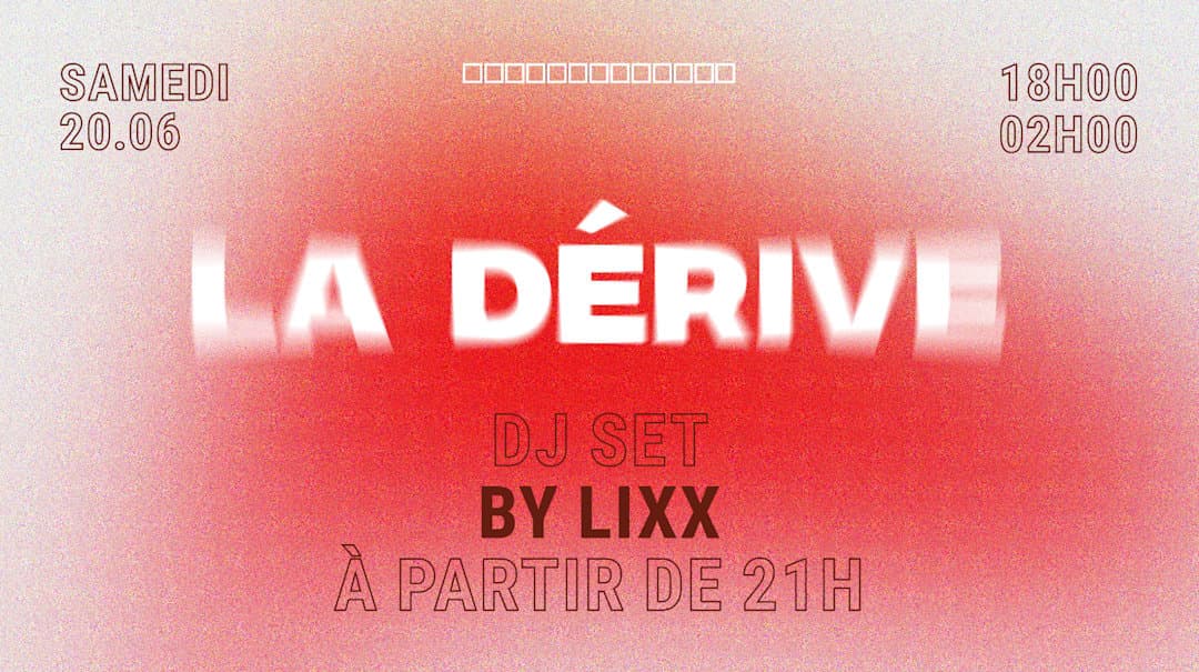 LA DÉRIVE + DIFFUSION MATCH