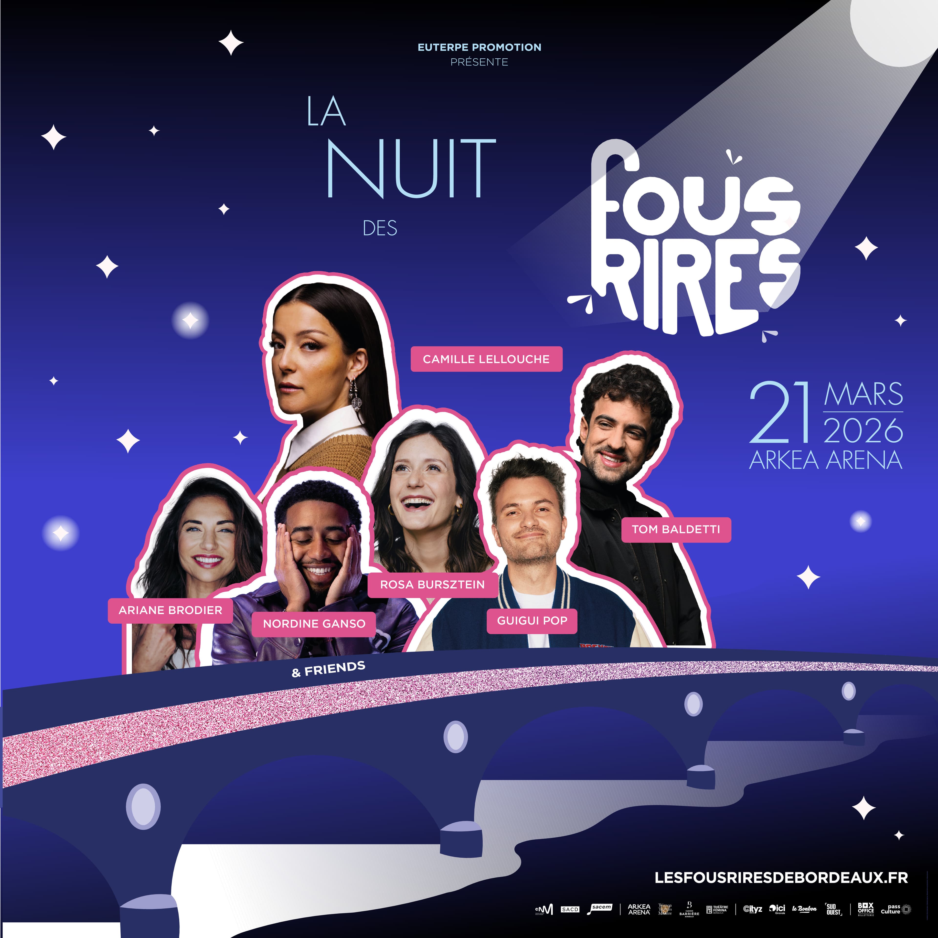 La nuit des fous rires de Bordeaux