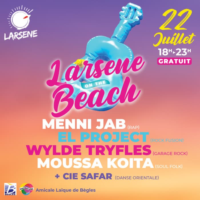 Larsene on the Beach