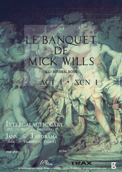 Le Banquet de Mick Wills  Act I Scene I