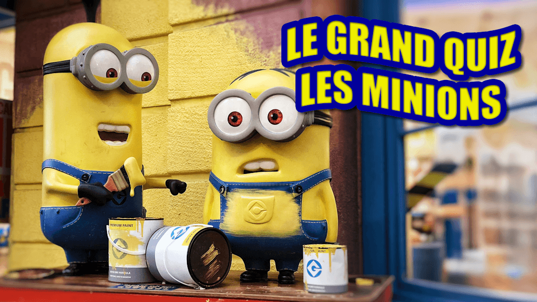 LE GRAND QUIZ : LES MINIONS