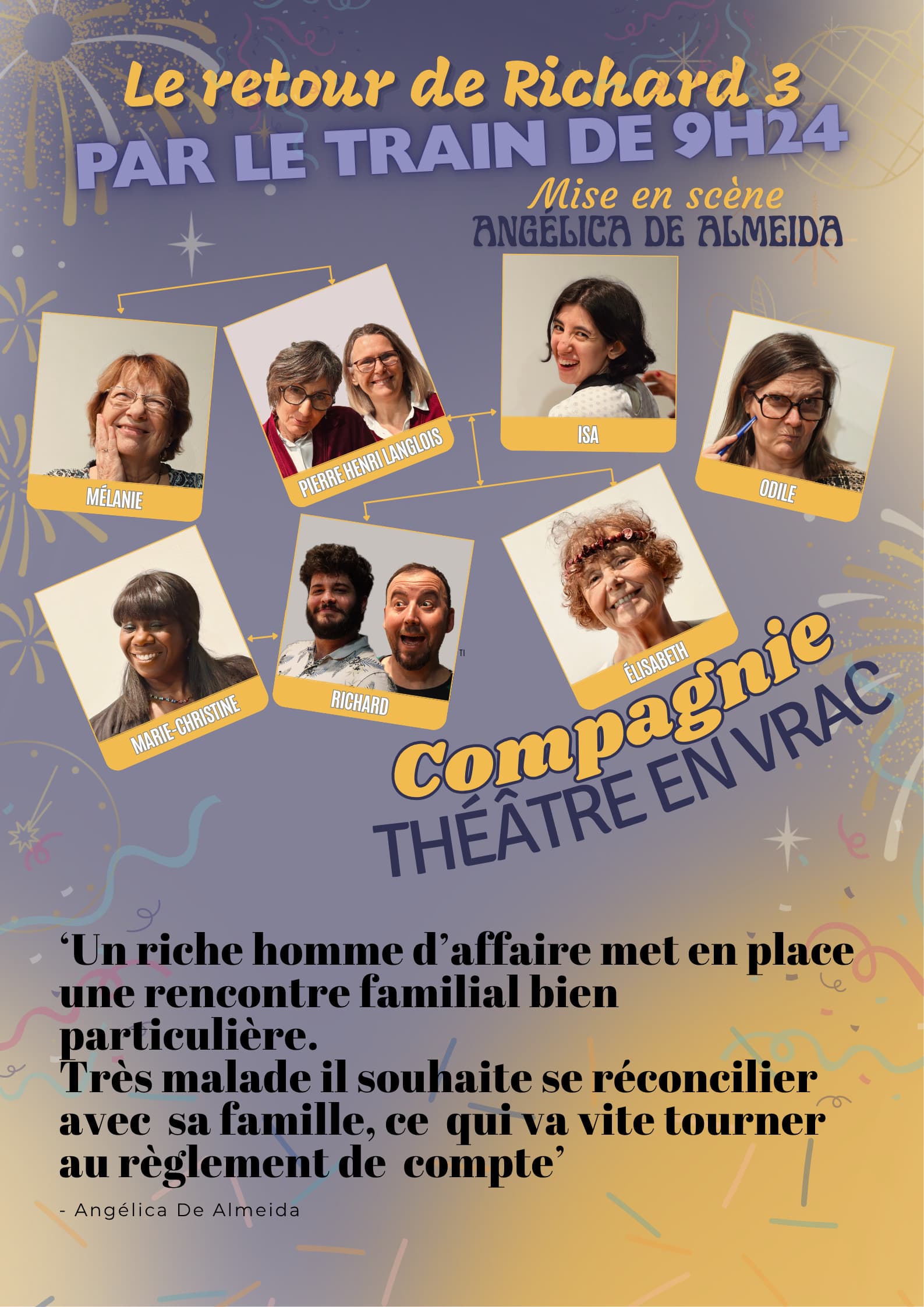 Le retour de Richard 3, par le Train de 9h24