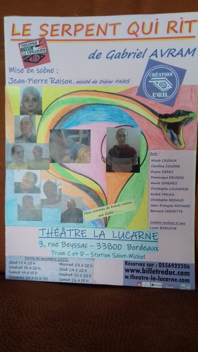 LE SERPENT QUI RIT