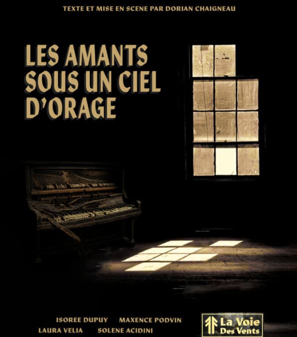 Les amants sous un ciel d'orage