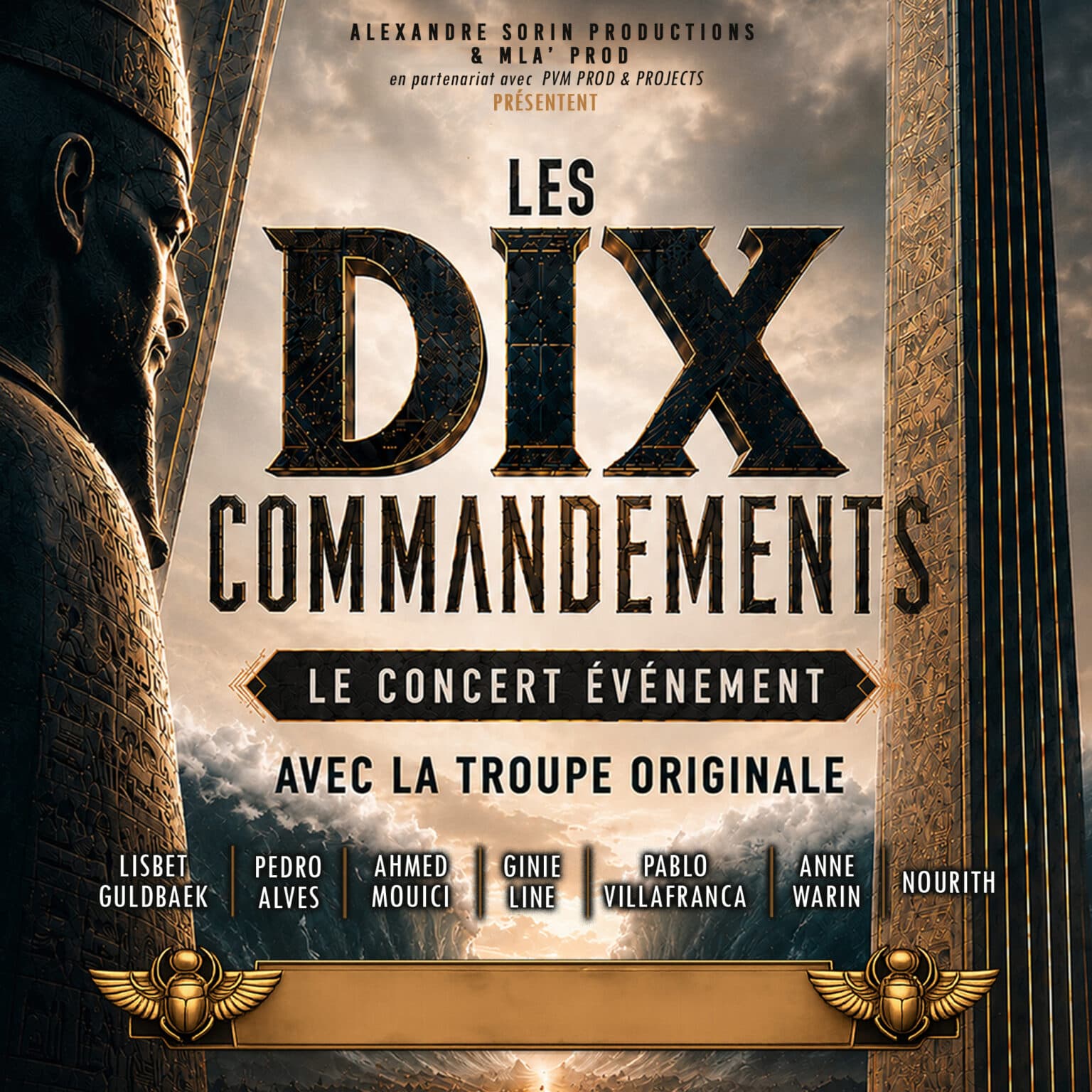 Les dix commandements - Le concert événement