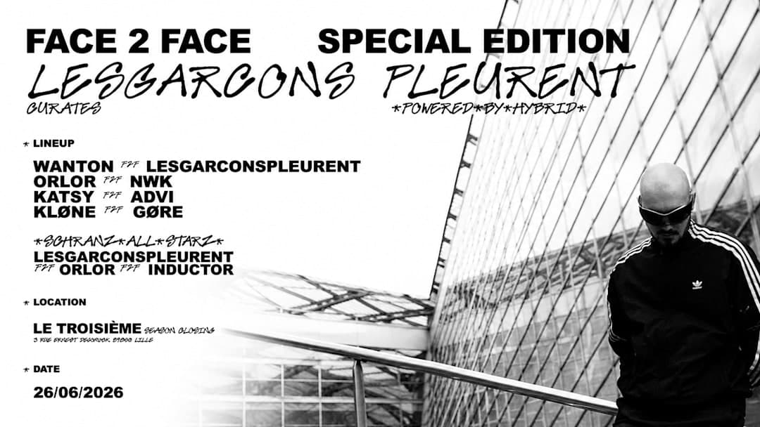 LesGarçonsPleurent invite f2f edition