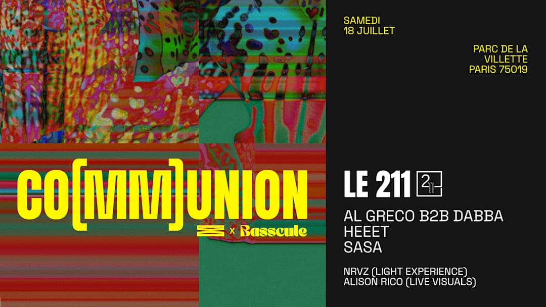 LOLAB invite COMMUNION × BASSCULE