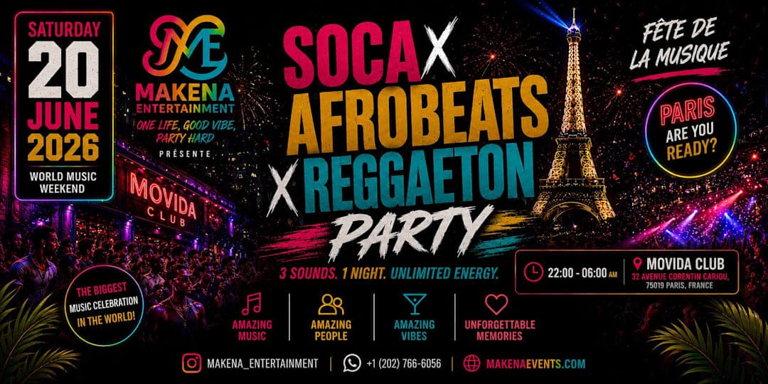 MAKENA Soca x Afrobeats x Reggaeton