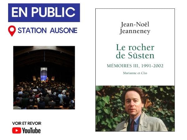 Rencontre avec Jean-Noël Jeanneney