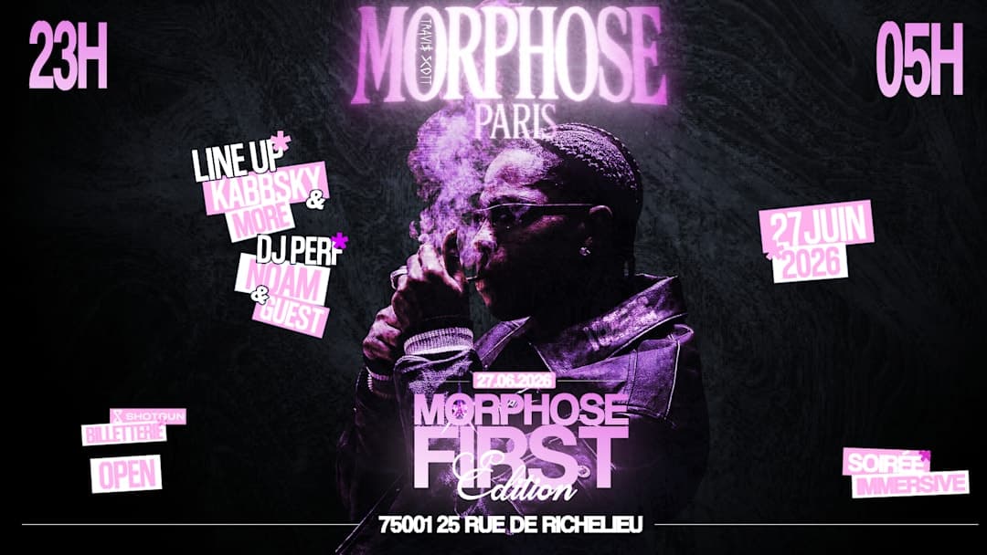 MORPHOSE - TAPE CLUB - 27 JUIN