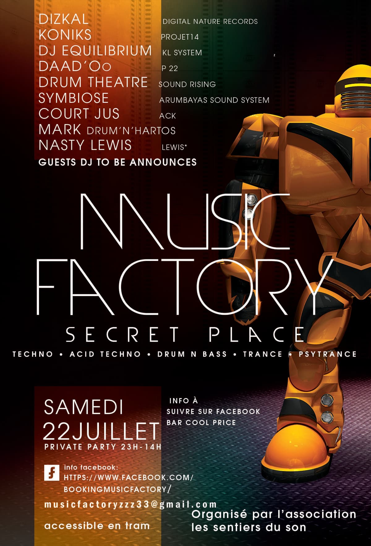 MUSIC Factory secret place