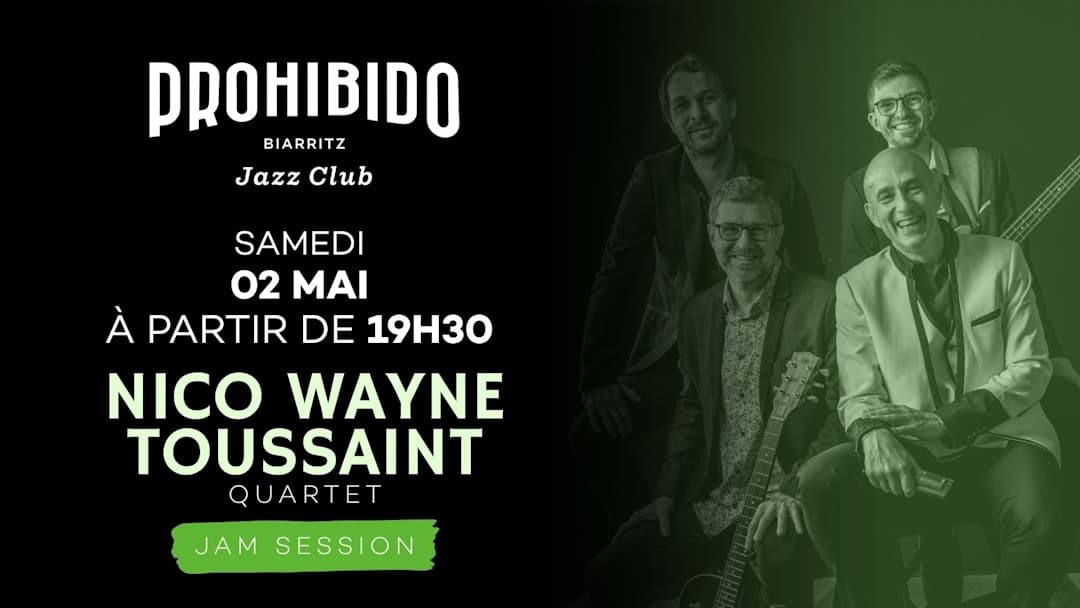Nico Wayne Toussaint en Jam Session !