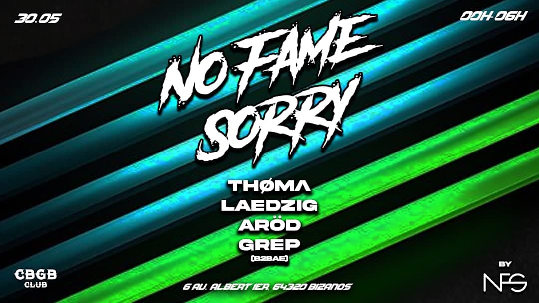 No Fame Sorry