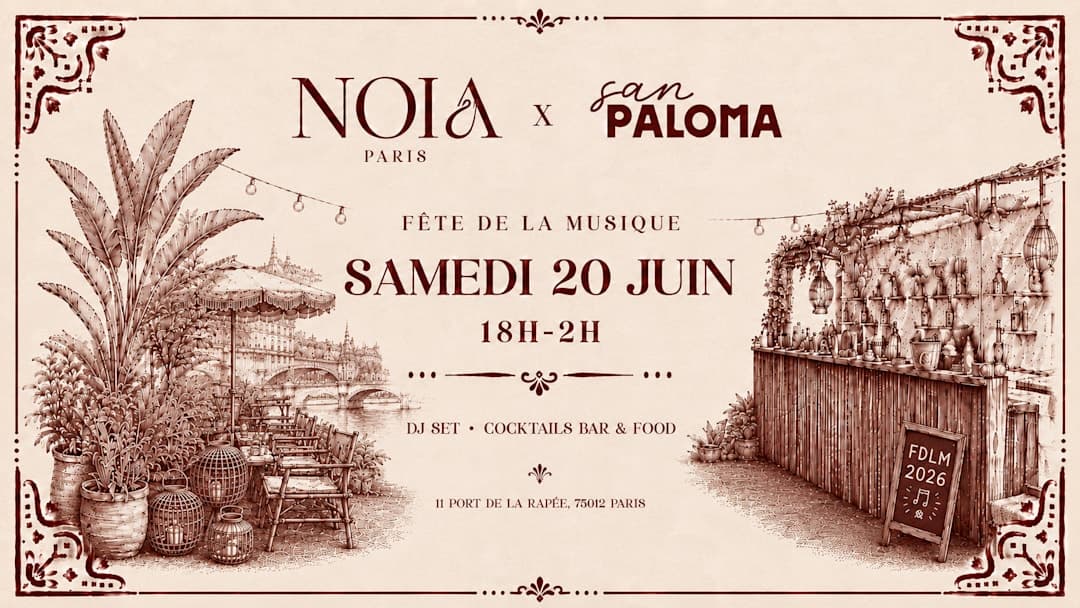 NOÏA OPEN AIR | FÊTE DE LA MUSIQUE | 20/06