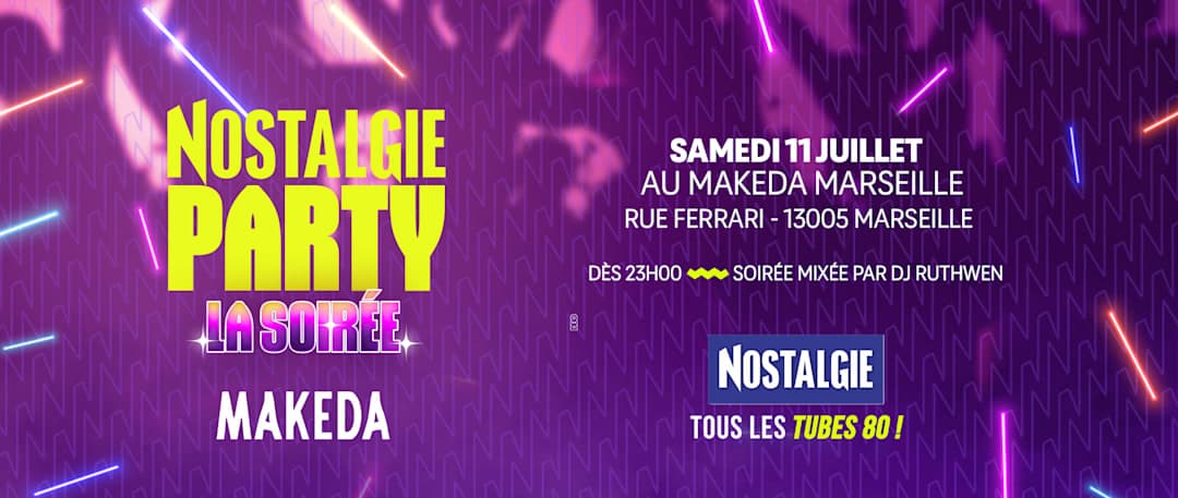 Nostalgie Party w/ DJ DOM TRBS & DJ Ruthwen