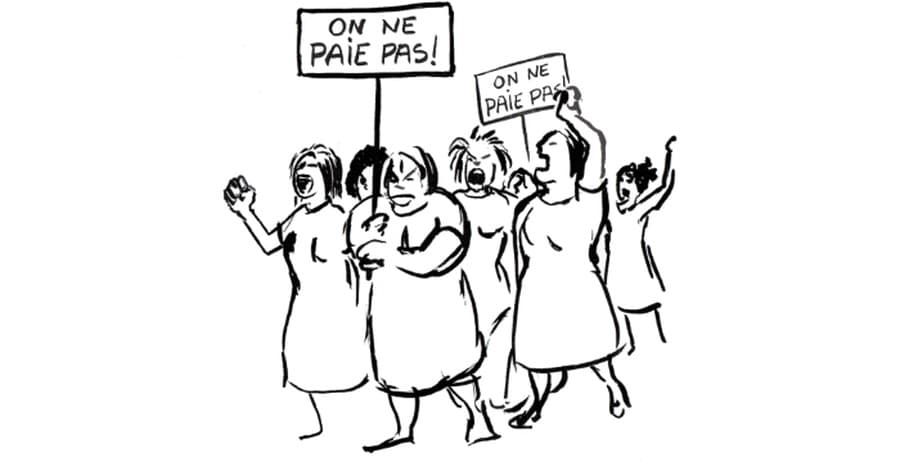On ne paie pas ! On ne paie pas !