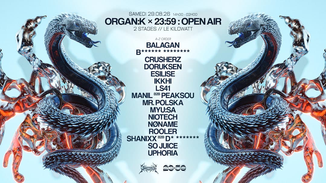 ORGANÏK × 23:59 : OPEN AIR XXL