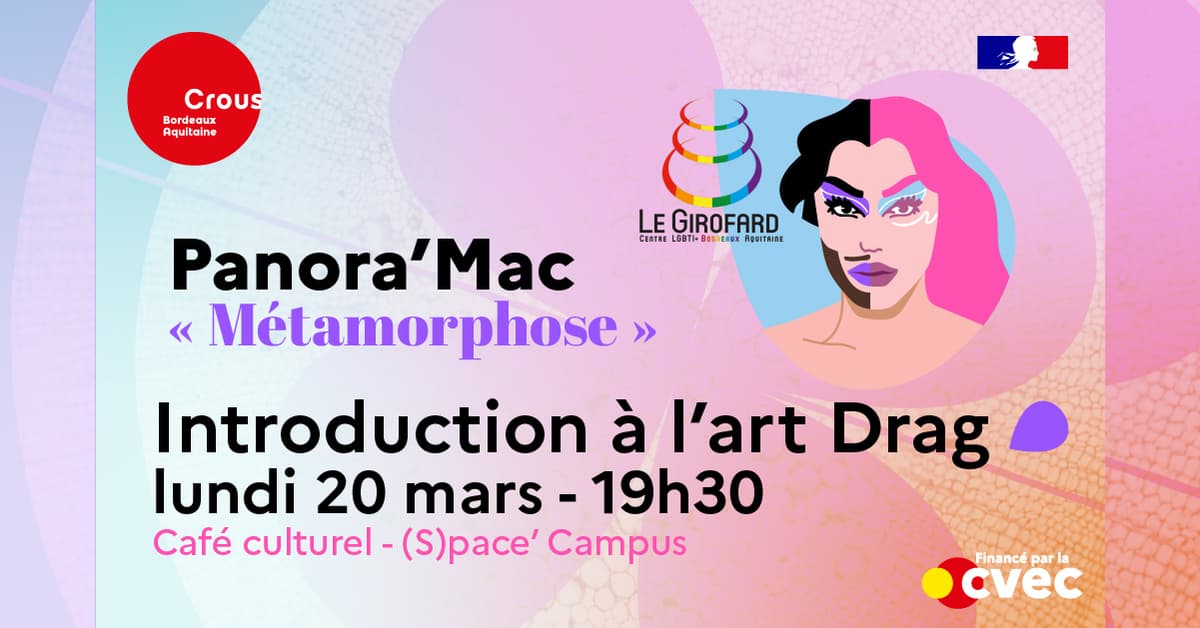 Panora'Mac - Introduction à l'art drag