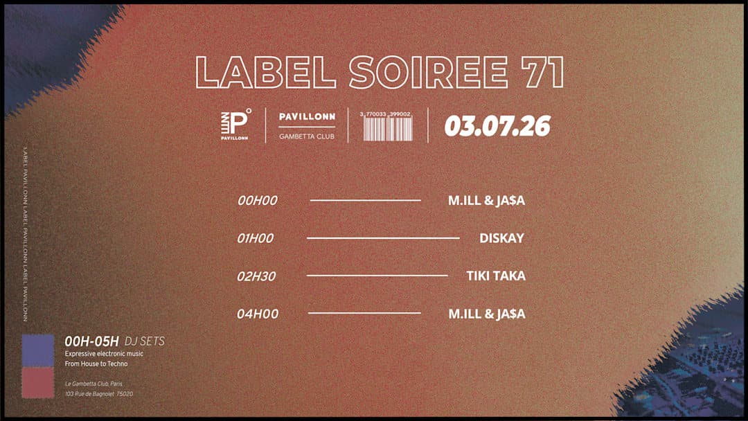 Pavillonn Label Soirée Club