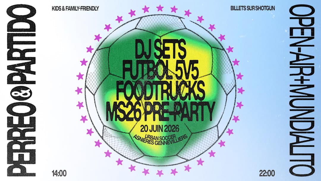 Perreo & Partido • Open Air + Mundialito