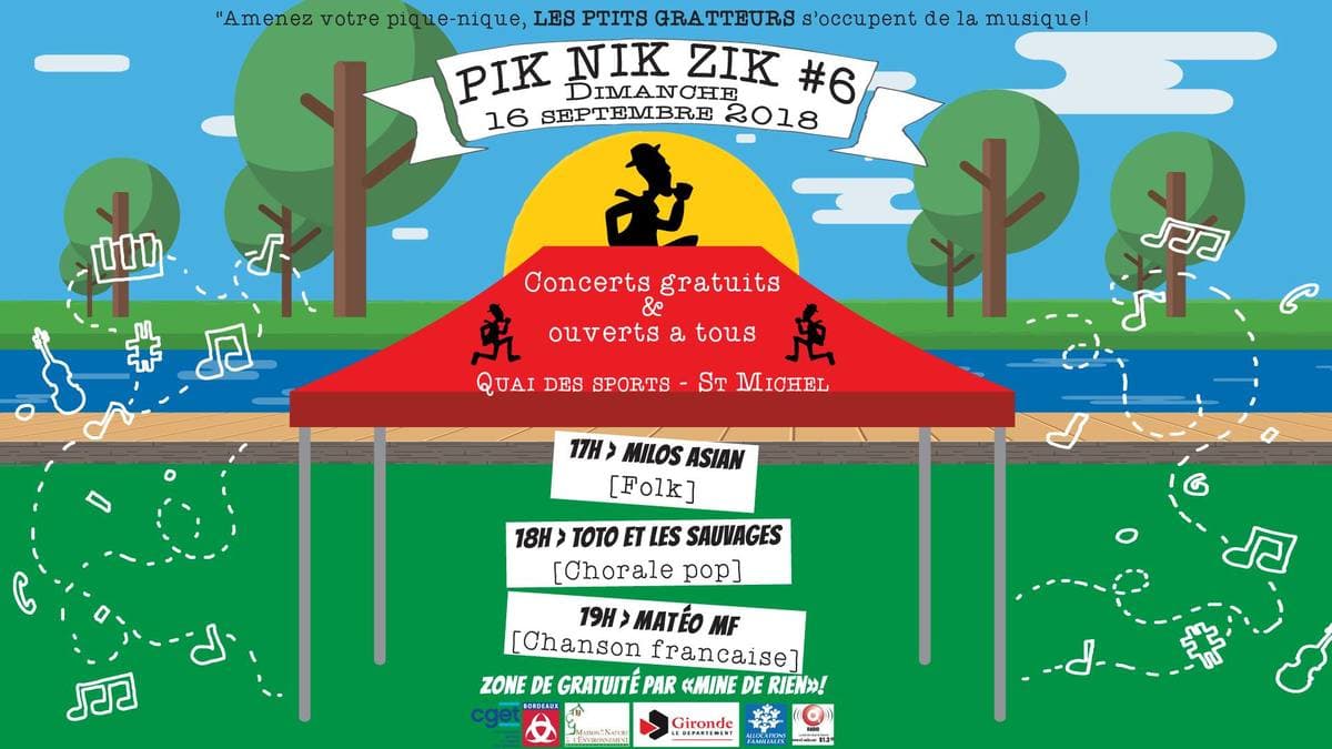 PIK NIK ZIK #6 - Les P'tits Gratteurs
