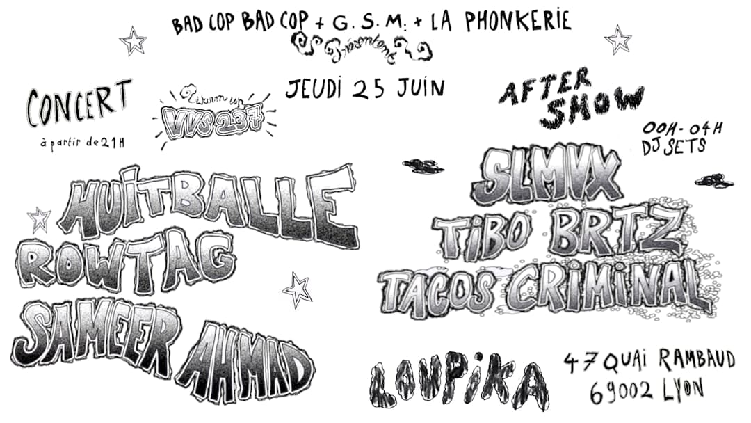 Sameer Ahmad, Huitballe, Rowtag + AFTER SHOW
