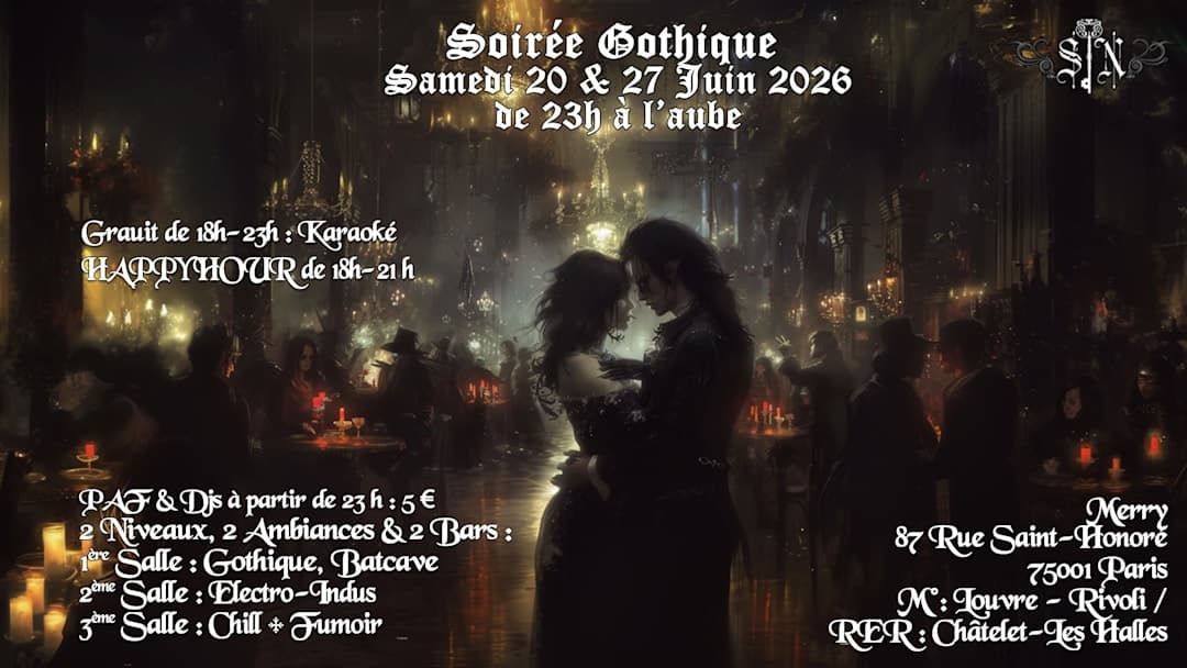 Soirée Gothique