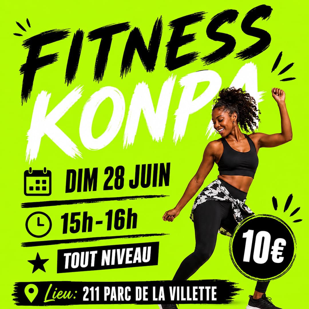 Soirée konpa et zouk spécial fitness