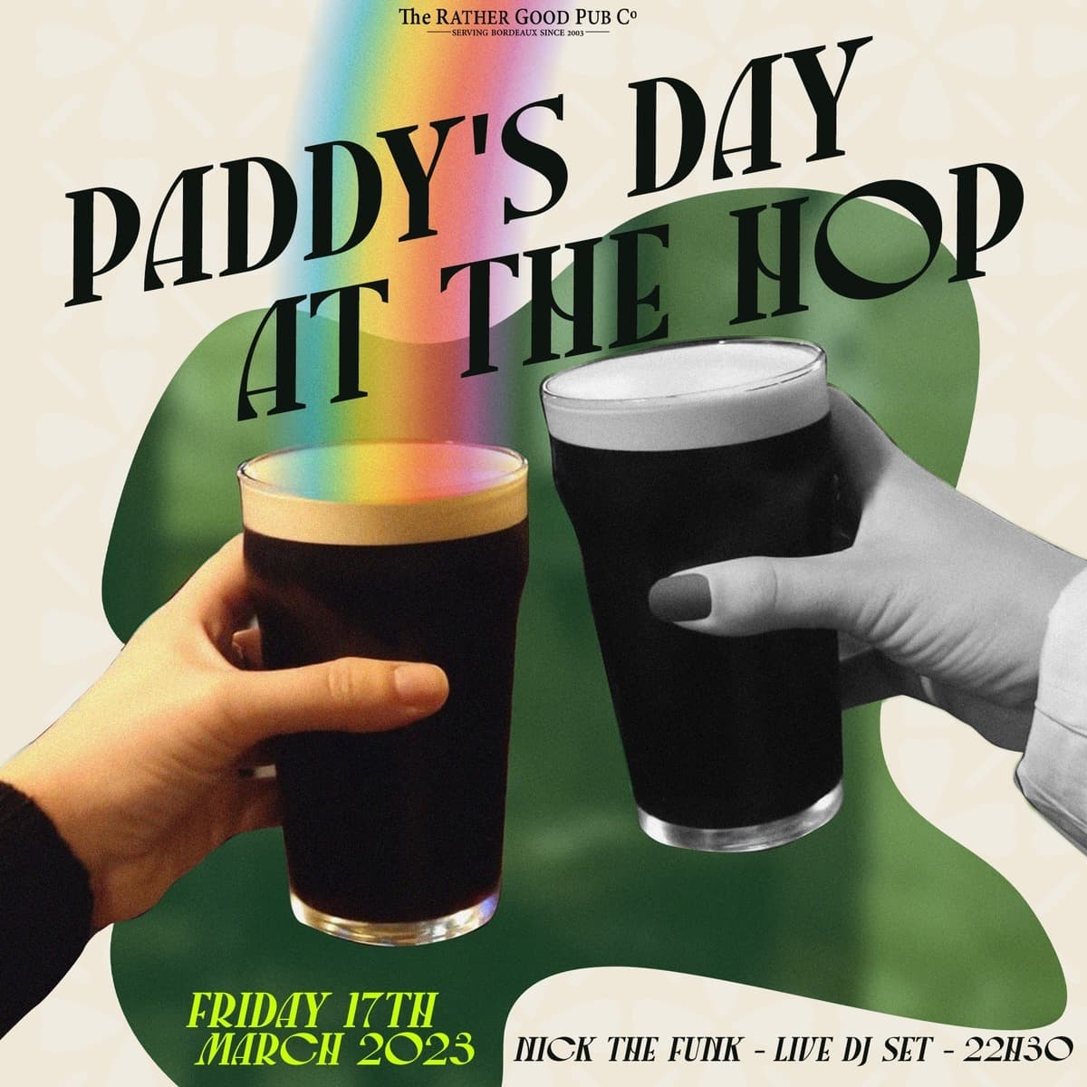 St Patrick's day with Nick The Funk !