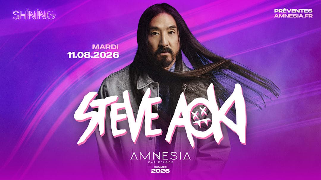 STEVE AOKI @ AMNESIA