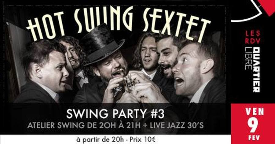Swing Party #3 avec Hot Swing Sextet