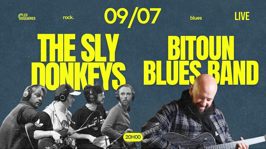 THE SLY DONKEYS x BITOUN BLUES BAND - LIVE