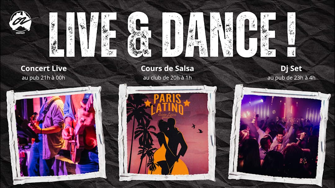 Thursday Live & Dance ! 18/06