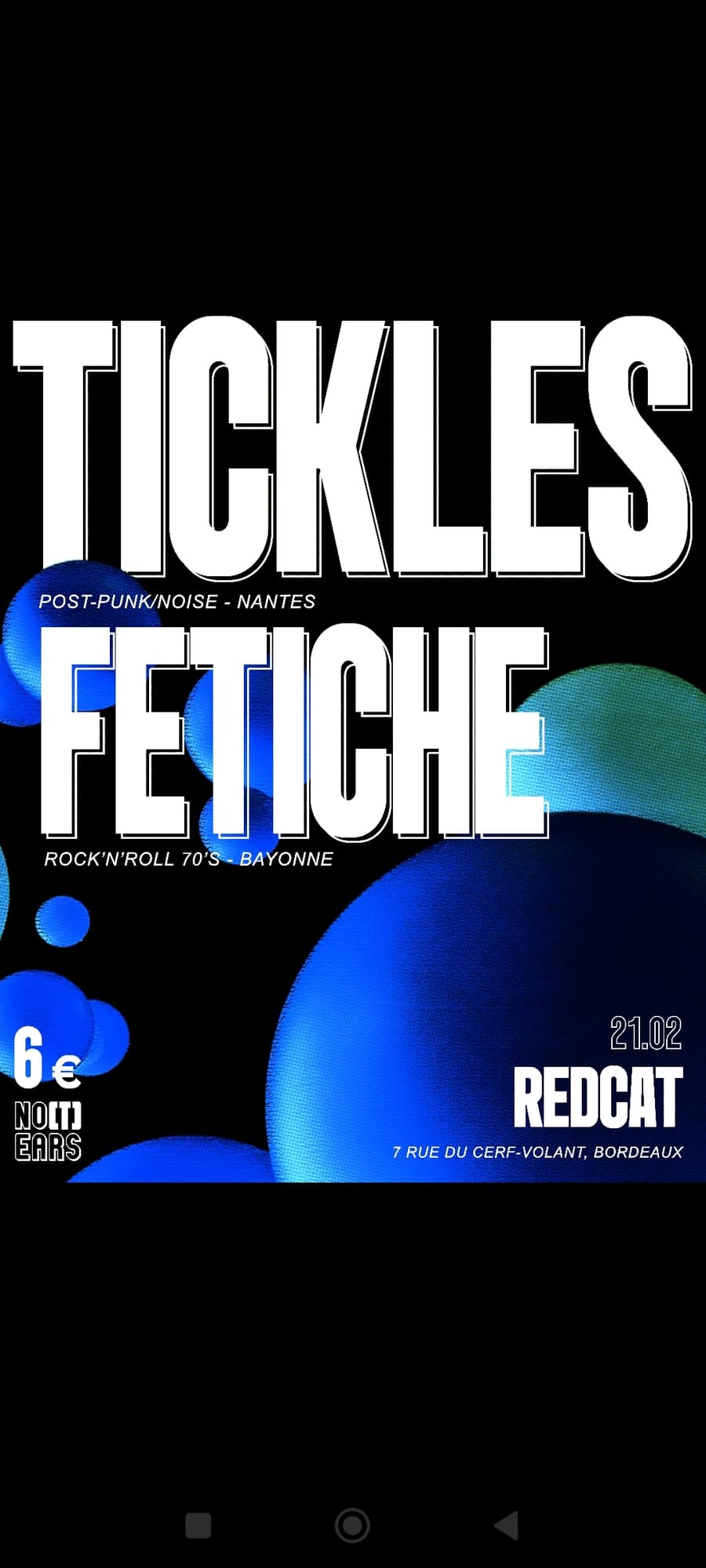 TICKLES + FÉTICHE