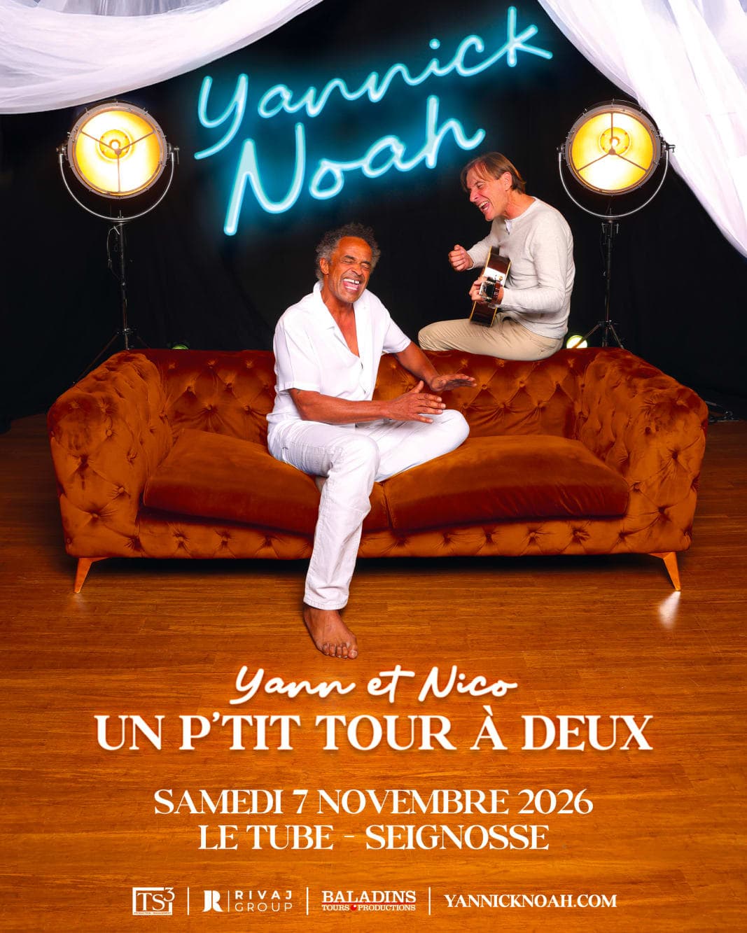 YANNICK NOAH - UN P'TIT TOUR À DEUX
