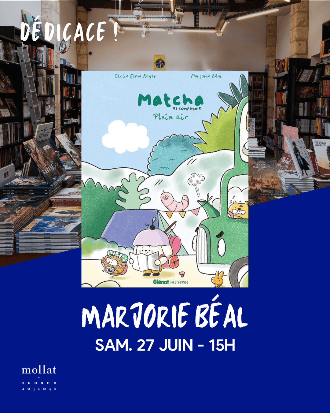 Dédicace de Marjorie Béal
