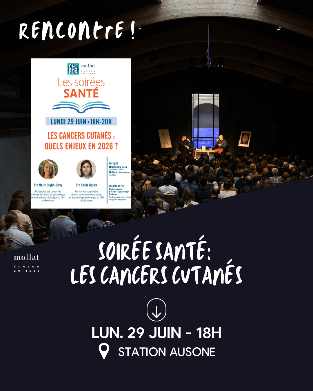 Soirée Santé - Les cancers cutanés : quels enjeux en 2026 ?