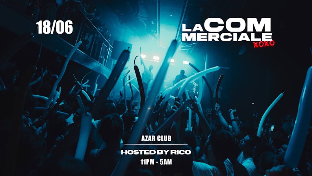 50 TICKETS ONLY : La Commerciale - Jeudi 18 Juin