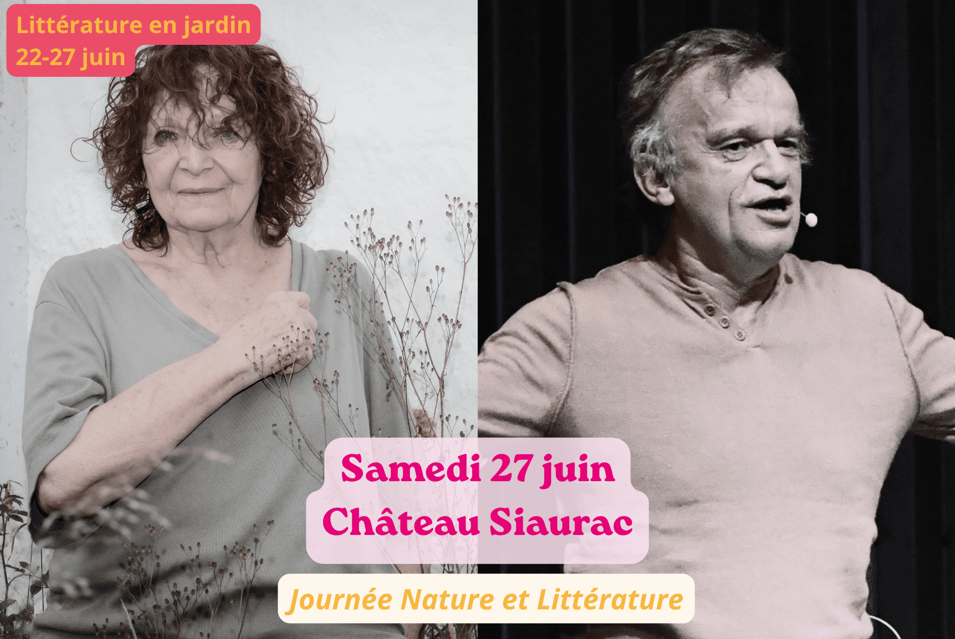 Festival Littérature en jardin - Journée nature et littérature